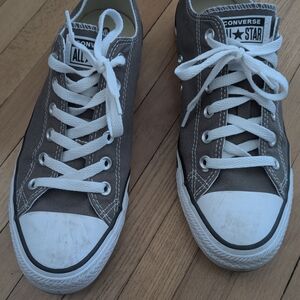 Converse Charcoal Low-Top Sneakers